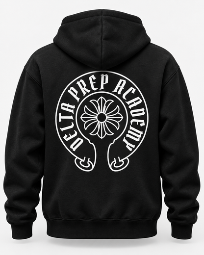 Delta Chrome Black Hoodie