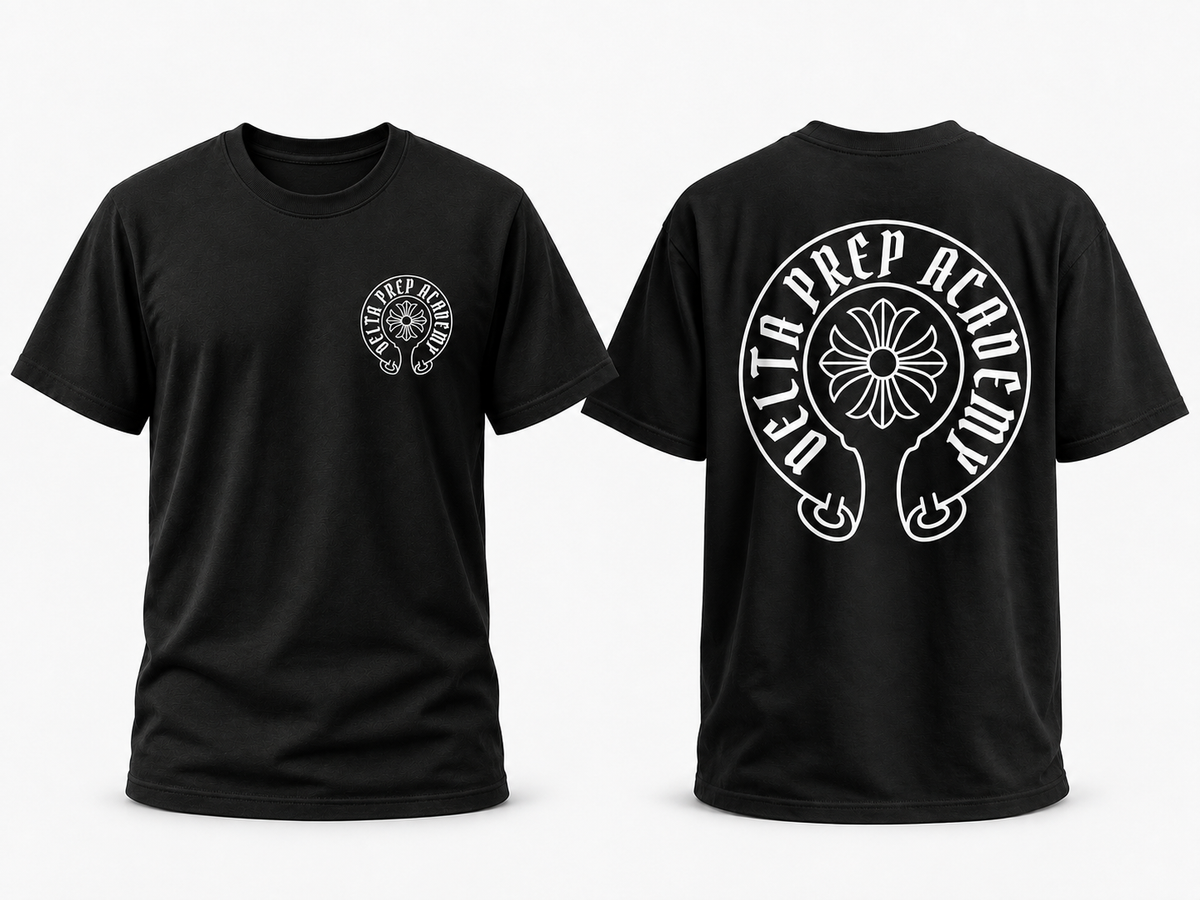 Delta Chrome Black T-Shirt