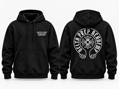 Delta Chrome Black Hoodie