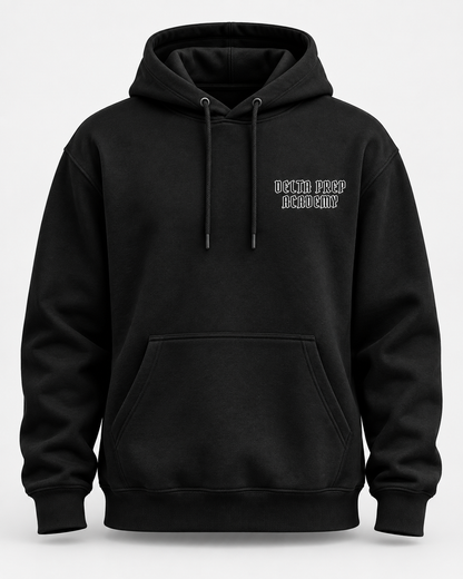 Delta Chrome Black Hoodie