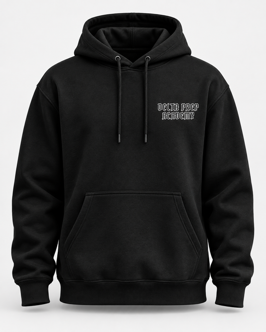 Delta Chrome Black Hoodie